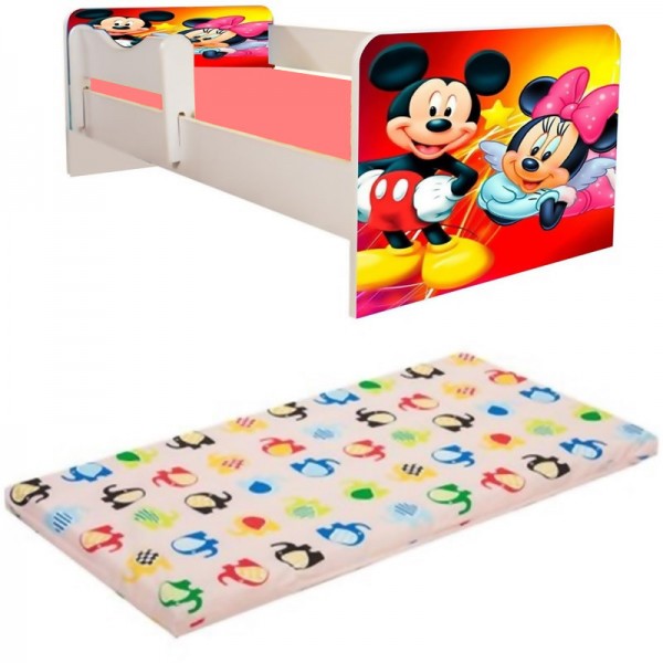 Junior Minnie si Mickey cu saltea inclusa