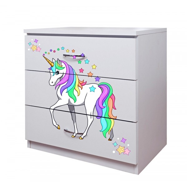 Comoda 3 sertare Unicorn Comoda 3 sertare Unicorn