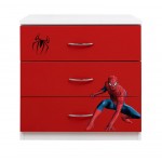 Comoda 3 sertare Spiderman