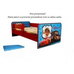 Pat junior personalizat Cars cu saltea cadou